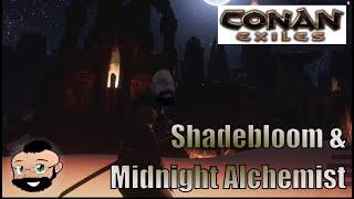 Conan Exiles:  Shadebloom and Respecc Potions (Midnight Alchemist Feat)