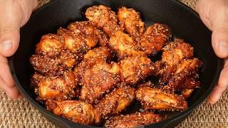 I don't fry chicken wings anymore! A grandma from Italy showed me this old trick!