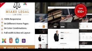 Miako Legal | Law Firm Joomla Template | Themeforest Website Templates and Themes