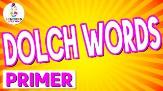 DOLCH WORDS for Kids (Primer Dolch Sight Words) | Learn Sight Words and Dance