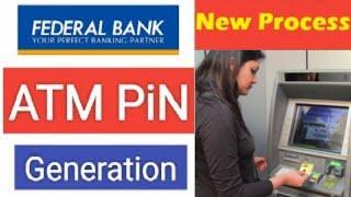 Federal Bank ATM card pin kaise banaye | Federal Bank debit card pin generation 2022