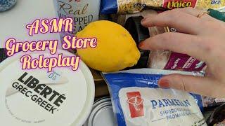 ASMR Grocery Store Roleplay (Fast Tapping, Tracing, Mouth Sounds)  