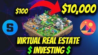 Buying Virtual Digital Real Estate NFT Land in the Metaverse | High Returns