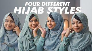 4 Easy Hijab Tutorials by Khudalagse | Modest Collection