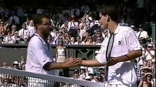 Pete Sampras vs Karsten Braasch 1995 Wimbledon R1 Highlights