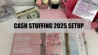 CASH STUFFING 2025 SETUP | PART 1 | New Cash Stuffing Envelopes