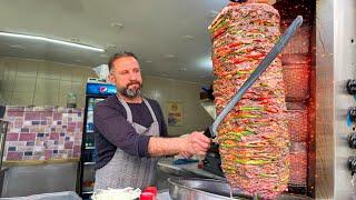 The most delicious Shawarma of Turkey! Istanbul's Incredible Street Food