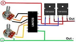 0-30v 0-10A Variable Power Supply Adjustable Voltage and Current / Constant Current and Voltage Mode