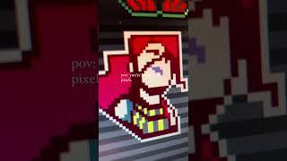 The most satisfying pixels #pixelart  #artist #pixel  #sticker  #jetsetradio  #pov