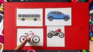 Vroom into Learning: Basic Vehicle Names for Kids!