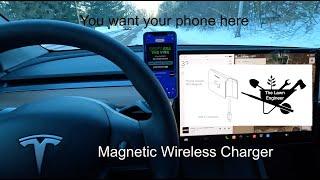 MagBak Wireless Charger-Best Accessory for a Telsa?
