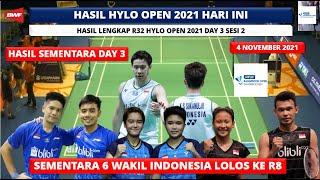 Hasil Hylo Open 2021 Hari ini Day3/R16: MINIONS Lolos R8 | Germany Hylo Open 2021 Badminton