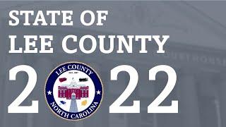 State of Lee County, NC 2022