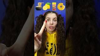 Yellow Emoji Food Mukbang  #funny #shorts