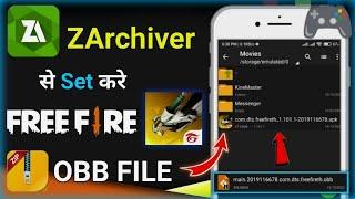 How To Install FREE FIRE Obb File | Headshot setting password | Obb Set Kare 2024