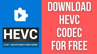 How To Download HEVC Codec For FREE - Davinci Resolve iPhone/iPad Video Error Fix