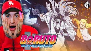 NARUTO & SASUKE VS MOMOSHIKI!! - Boruto Episode 65 Reaction