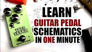 Learn Guitar Pedal Schematics In 1 Minute! (Beginner Guide To DIY Pedals)