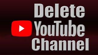 How to delete youtube channel Permanently l how to delete youtube channel 2024