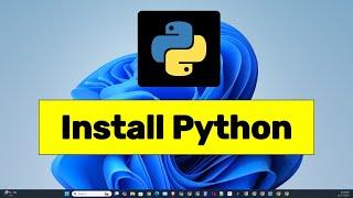 How to install Python  on Windows 11 in 2025 | Quick and Easy| #python