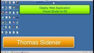 Deploy Web Application Visual Studio to IIS