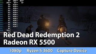 AMD Radeon RX 5500 XT Test Red Dead Redemption 2