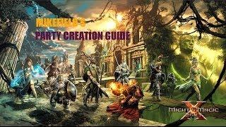 Might and Magic X Legacy Party Creation Guide (M&MX Party Creation)