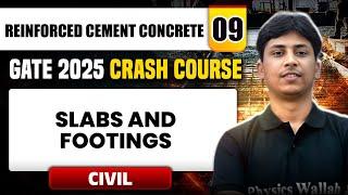 Reinforced Cement Concrete 09 | Slabs and Footings | Civil Engineering | GATE 2025 Crash Course