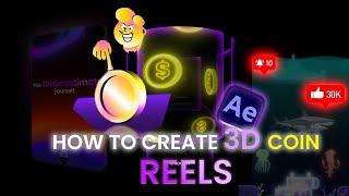 How to create a BEAUTIFUL 3D COIN in After Effects