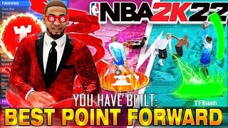 NEW *BEST* GLITCHED "POINT FORWARD" is OVERPOWERED in NBA 2K22! 2K17 DEMIGOD BUILD RETURNS in 2K22