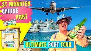 Touring St Maarten Cruise Port - Philipsburg Walking Tour