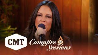 Sara Evans Performs “A Little Bit Stronger" | CMT Campfire Sessions