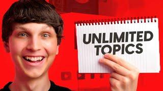 How to Find Unlimited YouTube Video Ideas  (Trending Topics)