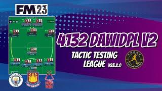 FM23 Tactic Testing League V23.2.0 - 4132 DAWIDPL V2 - Football Manager 2023