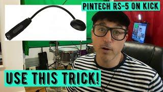 Pintech RS-5 actually DOES work on a Mesh Head on Kick Drum - Electronic Drums Conversion Tips