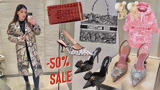 Boxing Day Sales Shopping- Dior 40% Off, Harrods Shoe Sale, Blamain, Versace + Home Unboxings