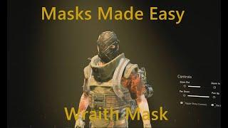 Division 2 Masks Made Easy: Wraith Mask