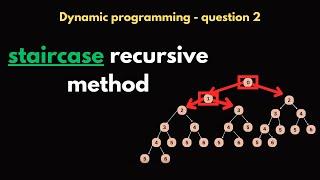 staircase recursive method | Question 2