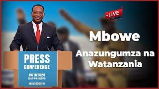 Freeman Mbowe Anazungumza Muda Huu | Uchaguzi Serikali za Mitaa | Uchaguzi na Joto la Siasa CHADEMA