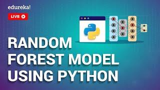 Developing a Random Forest Model using Python | Random Forest Tutorial | Python Training | Edureka