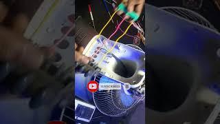 How To do Wiring of Table Fan | Table Fan with Resistance Switch & Capacitor | #shorts #hindi #table