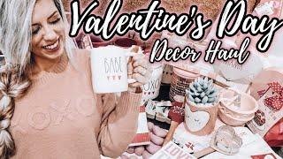 HUGE VALENTINE'S DAY DECOR HAUL 2021| VALENTINES DAY DECORATING IDEAS