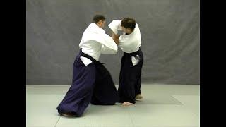 Ushiro kubishime iriminage | Справочник техник айкидо | Aikido techniques reference