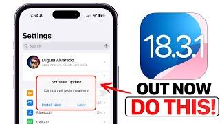 iOS 18.3.1 - Do This After You Update!