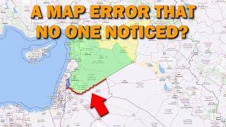 The Wrong Map of Syria No One Noticed