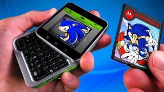 Sonic Games on the Motorola Flip-Out