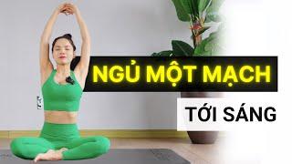 Yoga chữa Mất Ngủ giúp thư giãn Ngủ Sâu | Hoàng Uyên