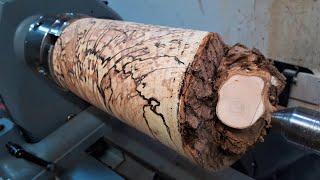 Woodturning - Spalted Ash