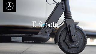 Tamamen elektrikli E-Scooter.