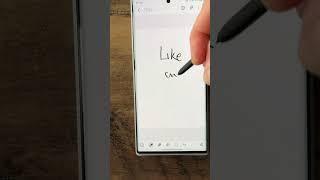 Crazy Samsung feature with your scribble  #shorts #youtubeshorts #samsung #tech